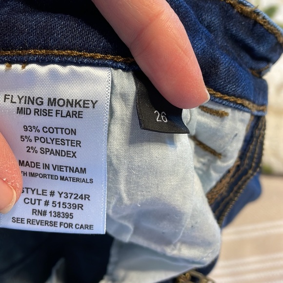 Flying Monkey flare jeans - Picture 3 of 4